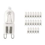 Mehrfachpackung 20x Osram Halogen G9 HaloPin Backofen 25W