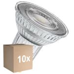 Mehrfachpackung 10x Ledvance LED Reflektor GU10 PAR16 6.1W 575lm 60D - 940 Kaltweiß| Dimmbar - Ersatz Für 80W