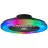 Brilliant Badria Ventilator Plastik Metall Schwarz 36W 4700lm - 830-865 CCT+RGB | 490mm - Fernsteuerung Dimmbar