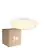 Mehrfachpackung 3x Nordlux LED Deckenleuchte Oja 24 Weiß 11W 1250lm - 827 Extra Warmweiß