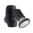 Eglo Wandleuchte Parrini Lamp mit Stecker Schwarz 4.5W 345lm - 830 Warmweiß | IP20 - Inkl. 1x GU10